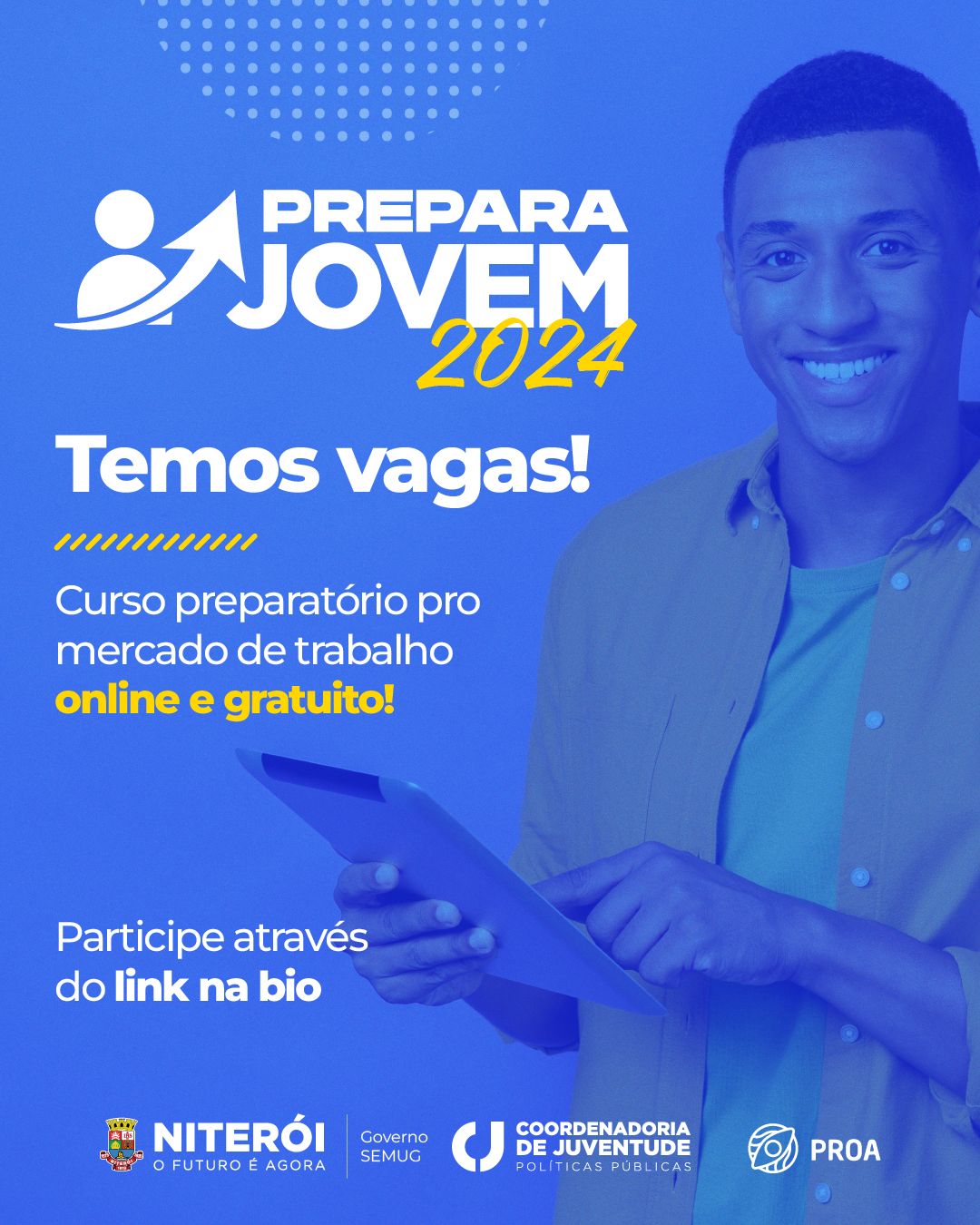 Prefeitura de Niterói está com inscrições abertas para curso preparatório para o mercado de trabalho