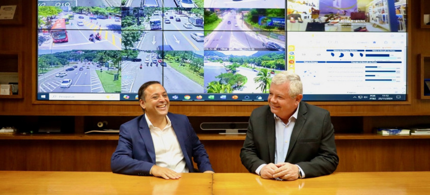 Axel Grael e Rodrigo Neves iniciam o trabalho do gabinete de transição