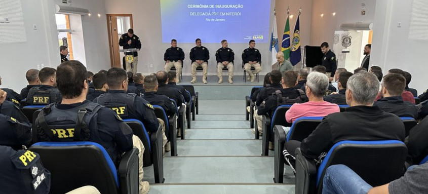 Nova delegacia da PRF em Niterói oferece mais estrutura para policiais