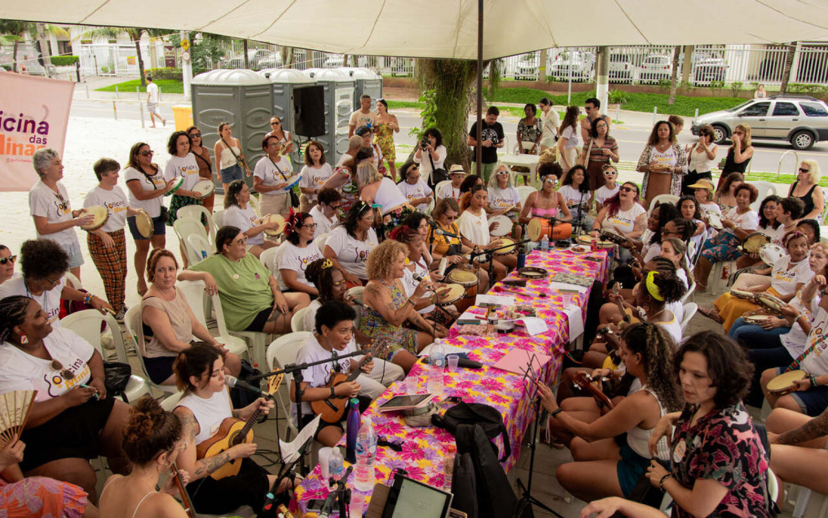 Roda de samba mensal ocupa Niterói com música, cultura popular e protagonismo feminino