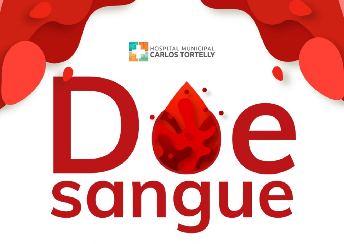 Hospital Municipal Carlos Tortelly promove campanha de doação de sangue nesta quinta-feira (24)