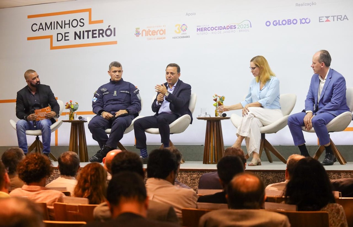 “Caminhos de Niterói”: encontro com prefeito Rodrigo Neves e especialistas debate avanços da cidade em segurança pública