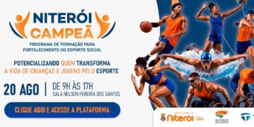 Prefeitura de Niterói abre inscrições para capacitação gratuita voltada a entidades esportivas do terceiro setor