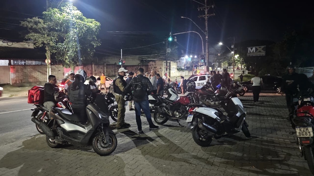 Fiscalização contra motos com escapamento irregular cresce 150% em Niterói